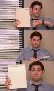 Jim Notepad The Office Memetemplatesofficial
