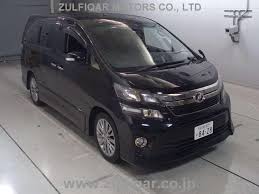 Toyota vellfire 2.5 golden eye year made : Used Toyota Vellfire 2014 Dec Black For Sale Vehicle No My 66519