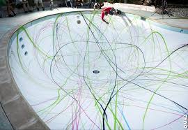 they put paint on the wheels of skateboards art decoration art painting