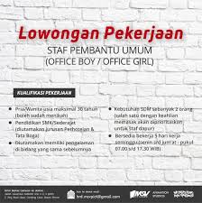 Jul 07, 2020 · contoh iklan lowongan kerja di koran. Msvstudio En Twitter Lowongan Pekerjaan Staf Pembantu Umum Office Boy Office Girl Kirim Berkas Lamaran Ke Alamat Grha Universitas Amikom Unit Ii Lt Ii Msv Jl Ring Road Utara Condong