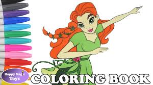Dc Super Hero Girls Poison Ivy Coloring Book Pages Dc Superhero Girls Coloring Pages Kids Art Youtube • coloring poison ivy using markers and color pencils. dc super hero girls poison ivy coloring book pages dc superhero girls coloring pages kids art