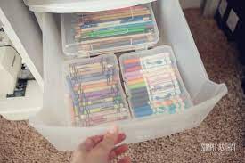 Project Simplify Week Two The Closet Kids Craft Supplies Art Supply Organization Organization Kids