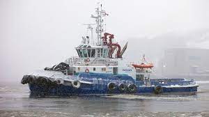 Benediction Du Plus Puissant Remorqueur Portuaire Construit Au Canada Actualites Groupe Ocean Tug Boats Offshore Boats Working Boat