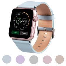 2016 New Luxury Leather Watch Band For Apple Watch Band 38mm 42mm Leather Wrist Strap For Apple Watch Bands Leather Apple Watch Fashion Apple Watch Bands Women