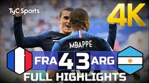 Following argentina's qualification, higuaín was included in the squad for the 2010 fifa world cup. France Argentina 4 3 4k Full Highlights Goals Argentinian Commentary Youtube