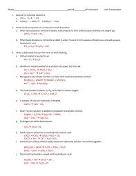 Show calculations used to determine the percent error of iron in ferrous ammonium. Ap Unit 5 Worksheet Answers Ms Jensen Chemistry