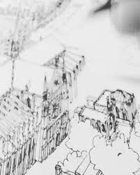 Emilie Ettori Illustration On Instagram Immense Tristesse Notredame Throwback Notredamedeparis Paris