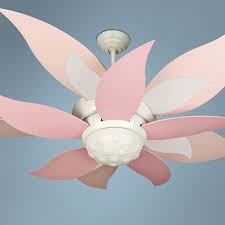 52 Craftmade Bloom Pink And White Ceiling Fan With Light 27k95 Lamps Plus Ceiling Fan With Light White Ceiling Fan Ceiling Fan