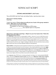 Check the program schedule on cnn tv to find the name of show you saw at a specific time. Klauuuudia News Script Template