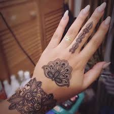 Blossom Dark Henna Sheet Mehandi
