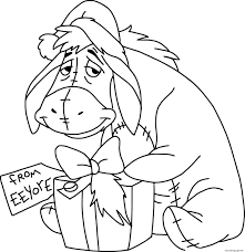 The best free, printable easter coloring pages! Eeyore Christmas Coloring Pages Blog Coloring Pages Highway