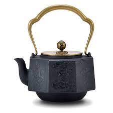 Japanese Octagonal Cast Iron Teapot Cast Iron Tea Pot Tea Pots Asian Teapots