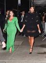 Vanessa Bryant flaunts cleavage in green gown escorting ...
