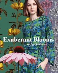 Spring Summer 2021 Print Pattern Trend Exuberant Blooms Patternbank Color Trends Fashion Print Trends Fashion Trend Forecast