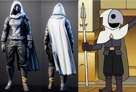 Work in progress Emperor's Coven Guard made in Destiny 2. It was  surprisingly difficult to put together given my limited shader options. If  anyone has suggestions for improvement, I'm all ears. :