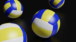 High Detailed Volleyball Ball Ball Volleyball Soccer Ball
