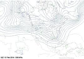 Solved First Examine The 500 Mb Chart And Surface Analys