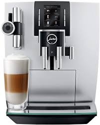 The jura giga 5 automatic coffee machine also features two electronically adjustable ceramic disc grinders which both operate soundlessly. Amazon Com Jura 15150 J6 Coffee Machine Brilliant Silver Kitchen Dining