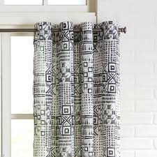Black And White Geometric Curtains Geometric Black White 84 Curtain Curtains Black White Curtains Geometric Curtains