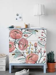 Ikeafurniturehacks Decals Fur Malm Kommode Ikea Vintage Garden Sticker Pack Ikea Mobel Hacks Mobelverschonerung Haus Deko