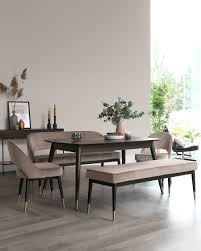 I will be releasing the dining room table project that goes with this bench here in the upcoming weeks. Clover Grey Velvet Dining Bench Without Backrest Danetti