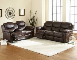 Bonded Leather Motion Sofa Furniture Love Seat Recliner