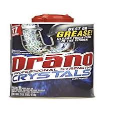 Drano Professional Strength Kitchen Crystals Clog Remover 18 Oz