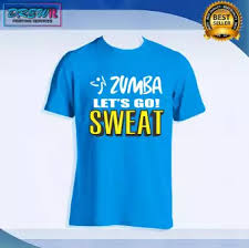 Zumba Shirt Unisex Lets Go Sweat