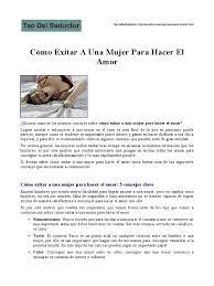 Como Exitar A Una Mujer Para Hacer El Amor Pdf Mujer Relaciones Sexuales