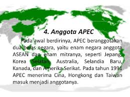 1 Profil Apec Nama Organisasi Apec Asia Pacific Economic Cooperation Lokasi Sekretariat Singapura Jenis Forum Ekonomi Negara Anggota 21 Pengarah Ppt Download