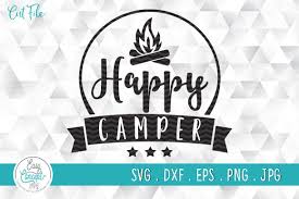 Download Happy Camper Graphic By Easyconceptsvg Creative Fabrica Yellowimages Mockups