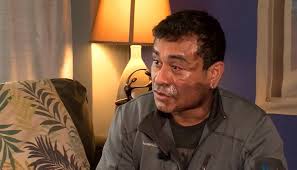 Man said someone threw battery acid