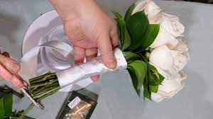 There are unique varieties for creative brides, and seasonal takes on classic wedding flowers. Arranging A Perfect Bridal Bouquet With 12 Roses Youtube