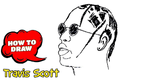 How To Draw Travis Scott New Fortnite Skins Easy Drawing With Pen Easy Drawings Pen Drawing Travis Scott