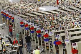 Inside Amazon Book Storage Books I Love Books