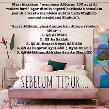 Sebelum Tidur Kutipan Hidup Kutipan Tidur