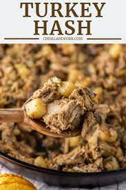 Using Leftover Turkey Gravy And Herbs This Turkey Hash Is The Perfect Leftover Thanksgiving Leftover Turkey Recipes Easy Leftover Turkey Recipes Turkey Hash