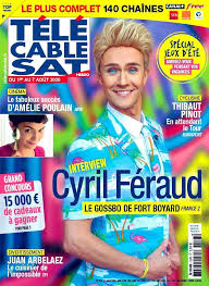 Animateur chouchou de france 3, il a su charmer le public cruciverbiste de son passé 3 ans par le loto de france 2, cyril féraud est vite repéré par france 3 en 2009 pour son. Cyril Feraud La Couverture De Tele Cable Sat Est Tres Facebook