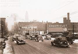 Looking South On High Where Nationwide Plaza Is Today Circa 1940 Columbus Ohio Ohio History Columbus