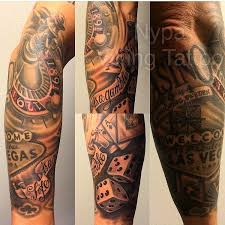 Sleeve tattoos are very popular. Michael Gharib On Twitter Danbilzarian Danbilzeran Vikingtattoostudio Lasvegas Mgcasino Cash Tattoo Tattoos Gamble Casino Para Https T Co 4hygqjqije