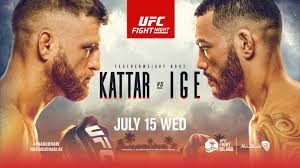 Follow all of the latest updates with our live blog below. Ufc On Espn Kattar Vs Ige Mma India