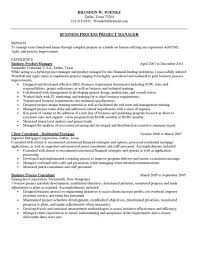 Resume Example Log In Project Manager Resume Manager Resume Project Management
