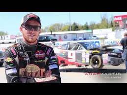 Today's enormous nascar drivers salaries are mostly due to television coverage, but it wasn't always so. Canadian Driver Adam Martin Nascar Pinty S Series Rookie Of The Year C Nascar Nascar Drivers Stock Car Racing