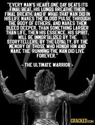 Every drop of sweat, every black eye, and every mile run reinforce that the will to train sets winners apart.. 39 Surprisingly Profound Quotes From Unexpected Sources Profound Quotes Wwe Quotes Wrestling Quotes