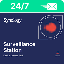 Synology Camera License 4 Pack - Cameralicense.com