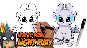 Dreamworks animation seems to be continuing a good strand of releases starting with kung fu panda, and now how to train your dragon. How To Draw A Dragon Light Fury How To Train Your Dragon Myhobbyclass Com