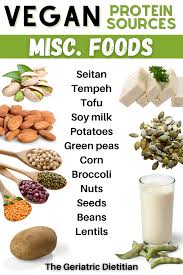 Vegan Protein Sources Misc Foods In 2020 Protein Sources Vegan Protein Vegan Protein Sources
