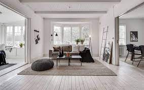 Download Wallpapers Stylish Interior Design Country House Living Room White Walls In The Living Room White Walls And Floor Modern Interior Living Room Scandinavian Style For Desktop Free Pictures For Desktop Free