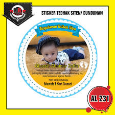 Upacara dalam masyarakat jawa meliputi banyak hal, seperti misalnya upacara mendirikan rumah, pernikahan, kehamilan, kelahiran, kematian, pindah rumah dan seterusnya. Sticker Tedhak Siten Dundunan Shopee Indonesia