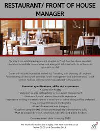 New dining room manager jobs added daily. M3 On Twitter Vacancy Restaurant Front Of House Manager Follow The Link To Apply Https T Co Dwqw0ybuir Jobs Recruitment Apply Paarl Winelands Restaurant Hospitality Hospitalityindustry Manager Restaurantmanager Restaurantmanagement